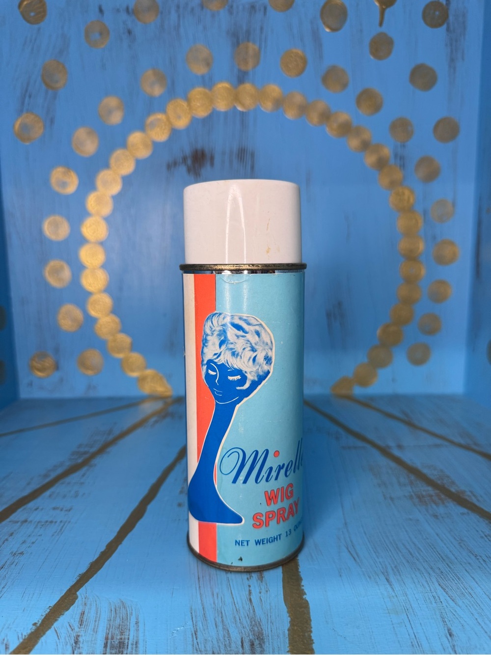 Vintage Mirrelle Wig Spray - for display only